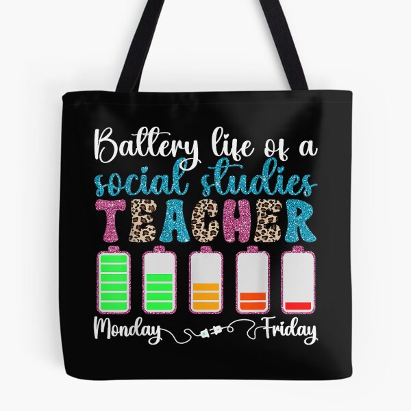Item preview, Battery Life Social Studies Teacher Social Studies Teaching  designed and sold by DianeArner.