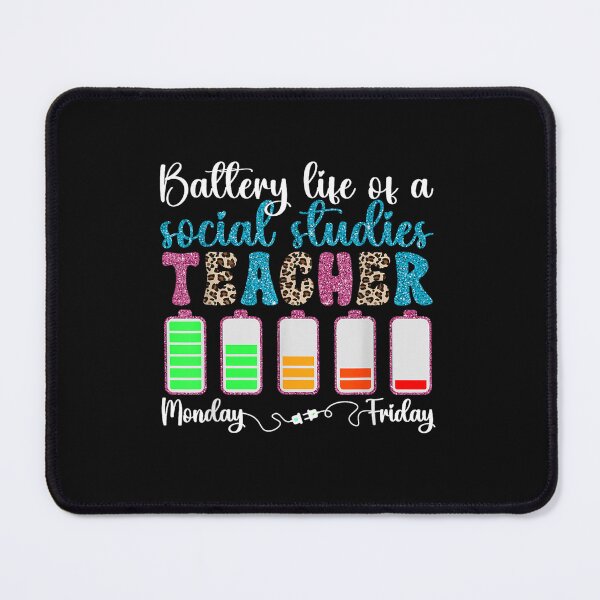 Item preview, Battery Life Social Studies Teacher Social Studies Teaching  designed and sold by DianeArner.