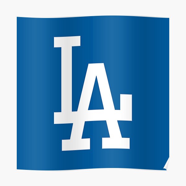 Los Angeles Dodgers NL West Champs Home Decor Poster Canvas