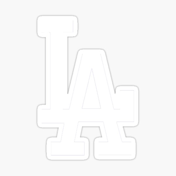 LA Dodgers Team Logo White Tank Top