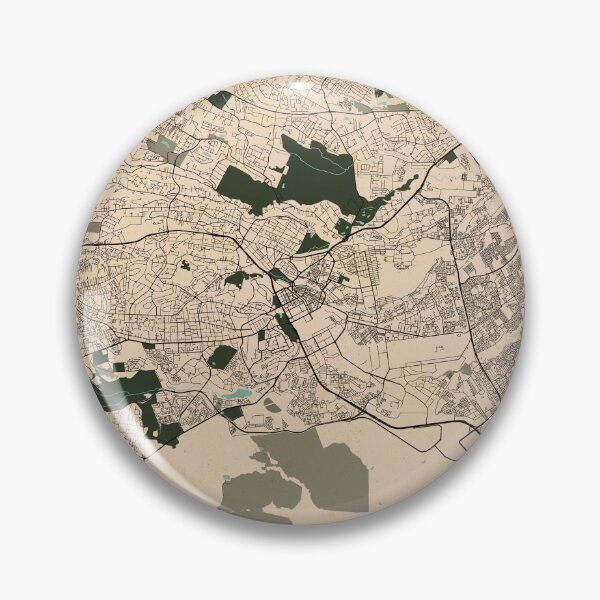 Artikelvorschau, Nairobi Stadtplan von Kenia - Vintage entworfen und verkauft von deMAP.