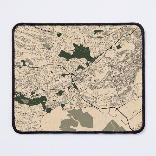 Item preview, Nairobi City Map of Kenya - Vintage designed and sold by deMAP.