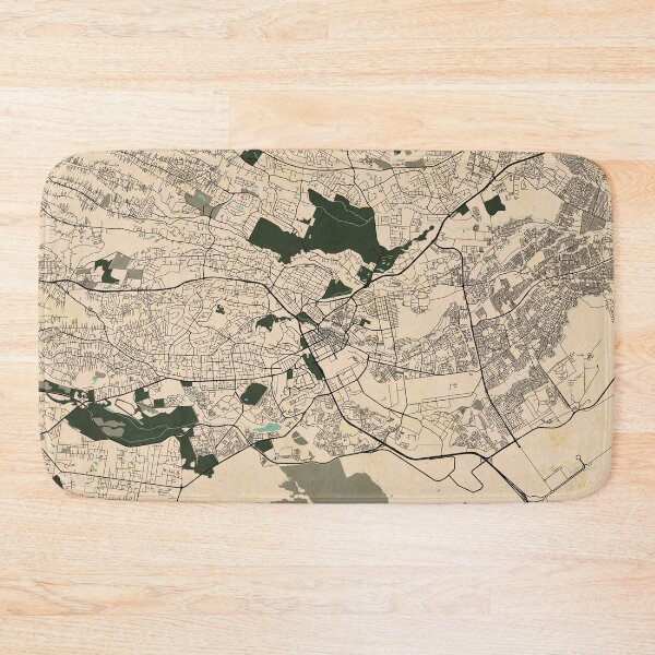 Item preview, Nairobi City Map of Kenya  - Vintage designed and sold by deMAP.