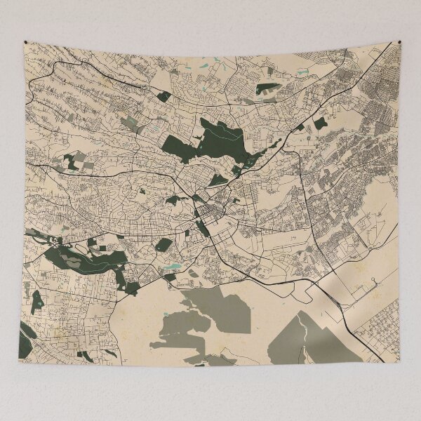 Item preview, Nairobi City Map of Kenya  - Vintage designed and sold by deMAP.