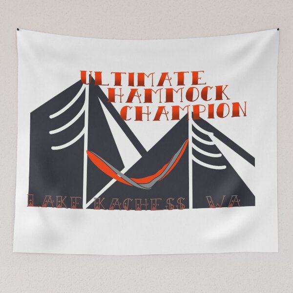 Item preview, Lake Kachess Washington Ultimate Hammock Championship   designed and sold by Healy | Sér á báti.