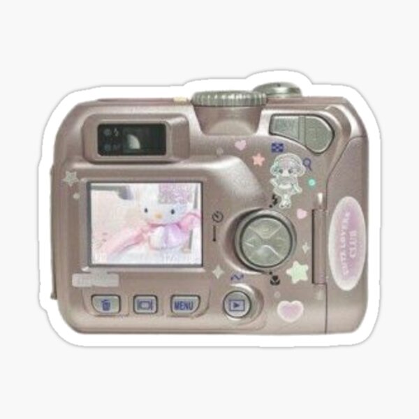 Item preview, y2k camera sanrio aesthetic designed and sold by aubreesdesigns.