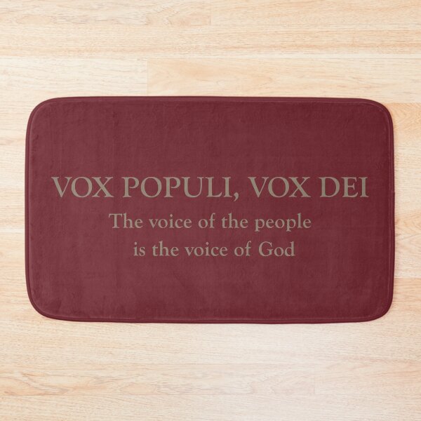 Item preview, Vox Populi, vox dei latin quote designed and sold by Alexaltay.
