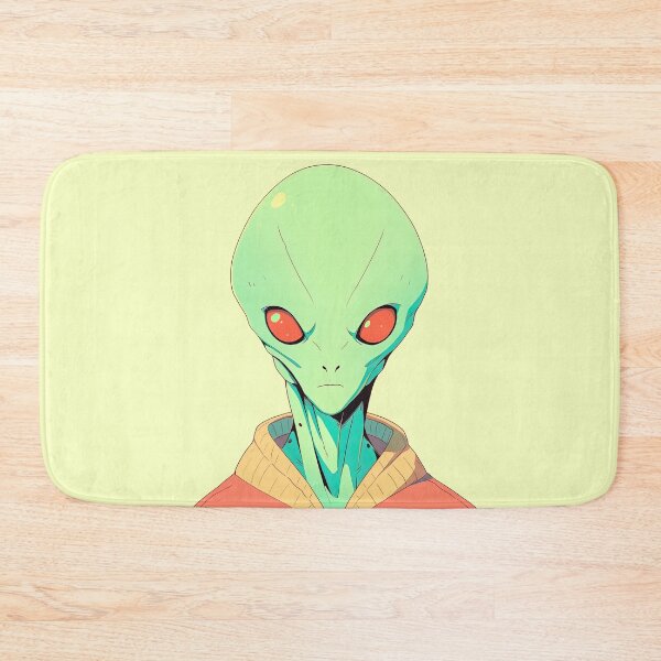 Item preview, Red-Eyed Alien Dude Knows What's Up designed and sold by sμ (smew).