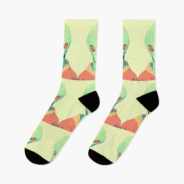 Item preview, Red-Eyed Alien Dude Knows What's Up designed and sold by sμ (smew).