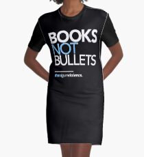 Books Not Bullets, March for Our Lives Graphic T-Shirt Dress