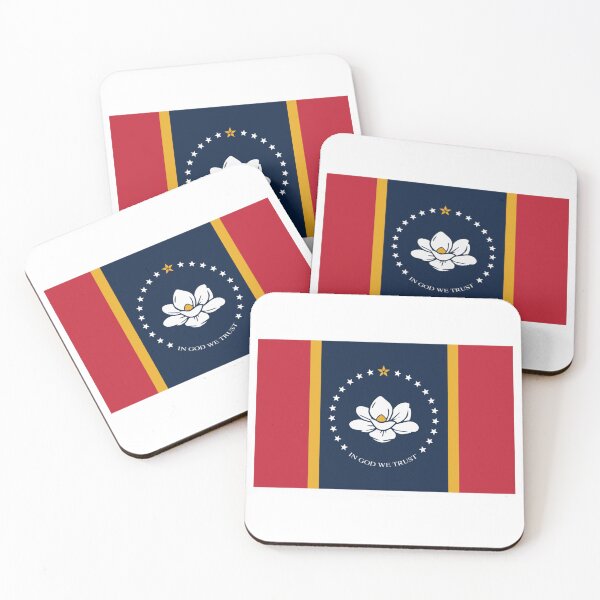Item preview, Mississippi Magnolia Flag designed and sold by YenyzxVenyzx.