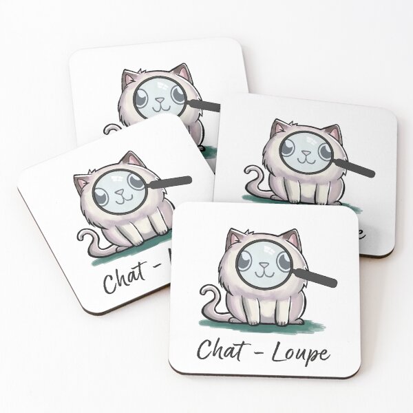 Item preview, MAGNIFYING CAT designed and sold by ORADGRAPHIC.