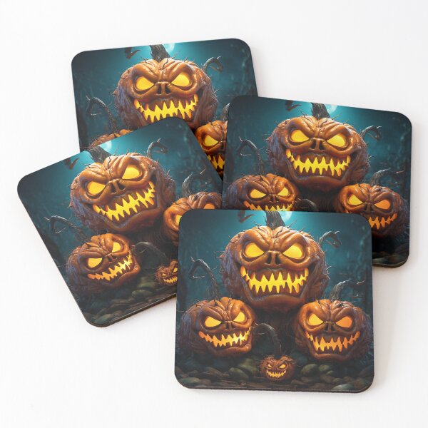 Item preview, Malevolent Pumpkin Face - Spooky Halloween Design designed and sold by Dotty-Designs.