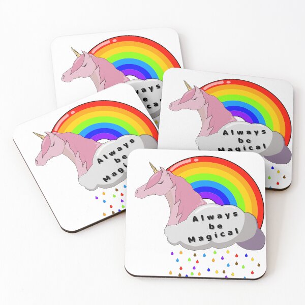 Item preview, Unicorn, Always Be Magical designed and sold by Minor Miscreations.