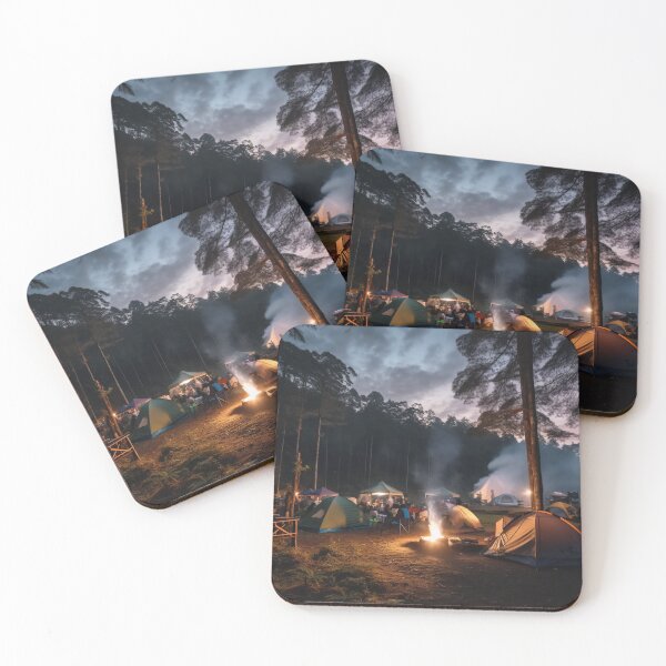 Item preview, Many people are camping in the national park designed and sold by EternityLoves.
