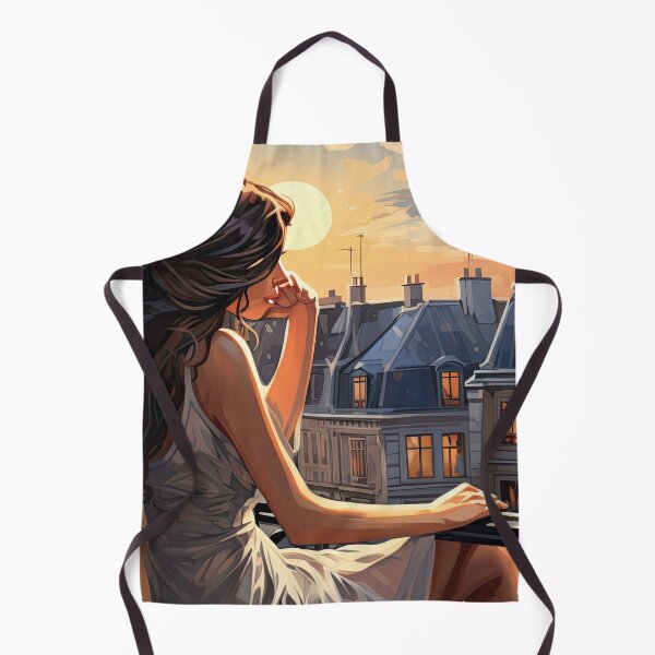 Item preview, Girl sitting on the balcony  designed and sold by abmkf.