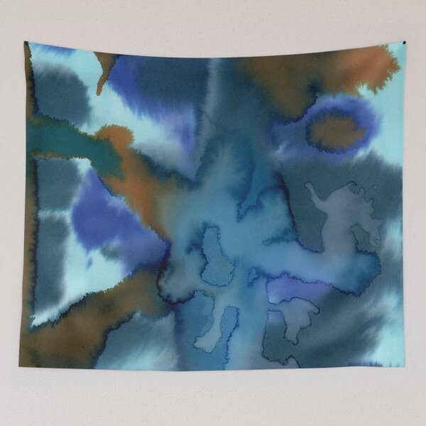 Item preview, Blue Downpour 3 designed and sold by AnnaBaldon.