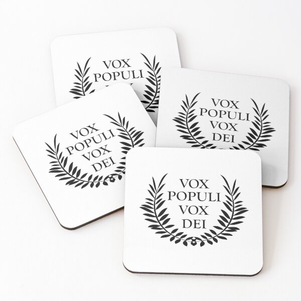 Item preview, Vox Populi, vox dei latin phrase designed and sold by Alexaltay.