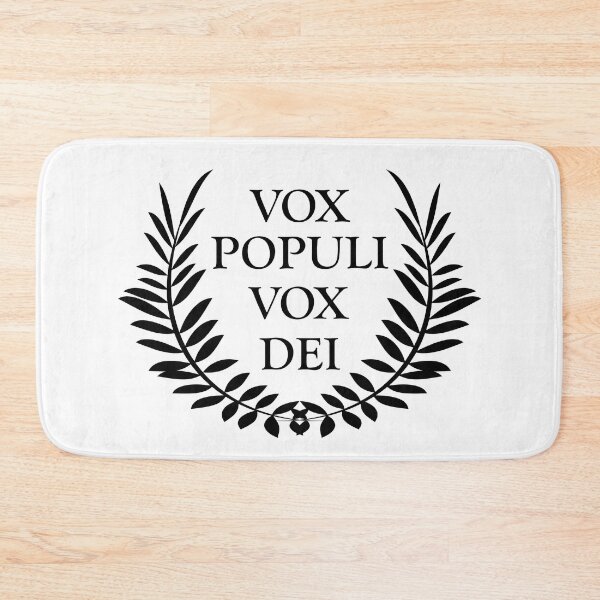 Item preview, Vox Populi, vox dei latin phrase designed and sold by Alexaltay.
