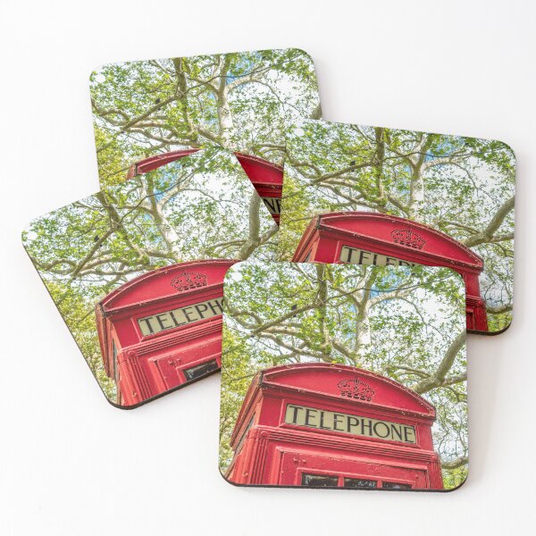 Item preview, Old fashioned British red telephone box. designed and sold by bailey-cooper.