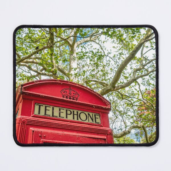 Item preview, Old fashioned British red telephone box. designed and sold by bailey-cooper.