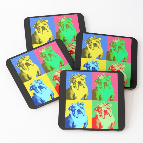 Item preview, British Bulldog Pop Art designed and sold by Thechillfactor.