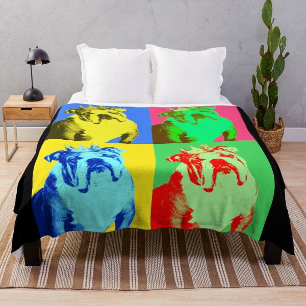 Item preview, British Bulldog Pop Art designed and sold by Thechillfactor.
