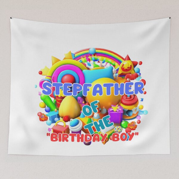 Item preview, STEP FATHER OF THE BIRTHDAY BOY, MOM, DAD, GIFT designed and sold by carlos crane.
