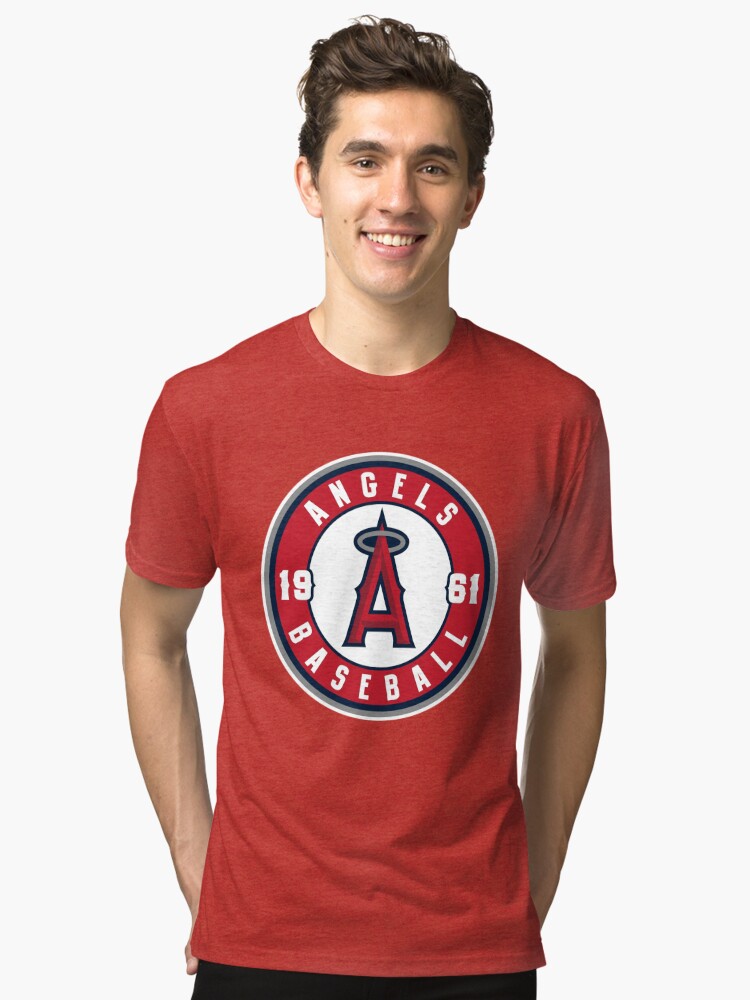 Mike Trout T-Shirt Los Angeles Angels Soft Jersey #27 (S-2XL)