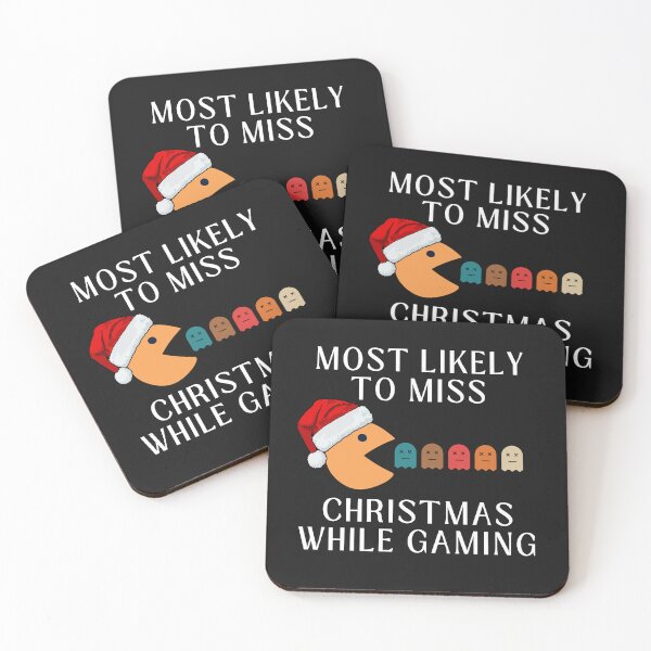 Item preview, Most Likely To Miss Christmas While Gaming Essential T-Shirt designed and sold by padeddesignart.