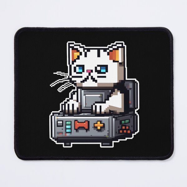Item preview, 8 Bit Video Kitty designed and sold by bethdaydreamzz.