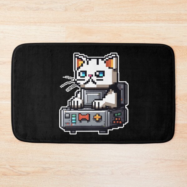 Item preview, 8 Bit Video Kitty designed and sold by bethdaydreamzz.