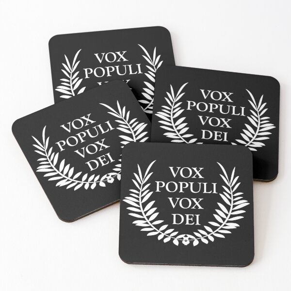 Item preview, Vox Populi, vox dei latin phrase designed and sold by Alexaltay.