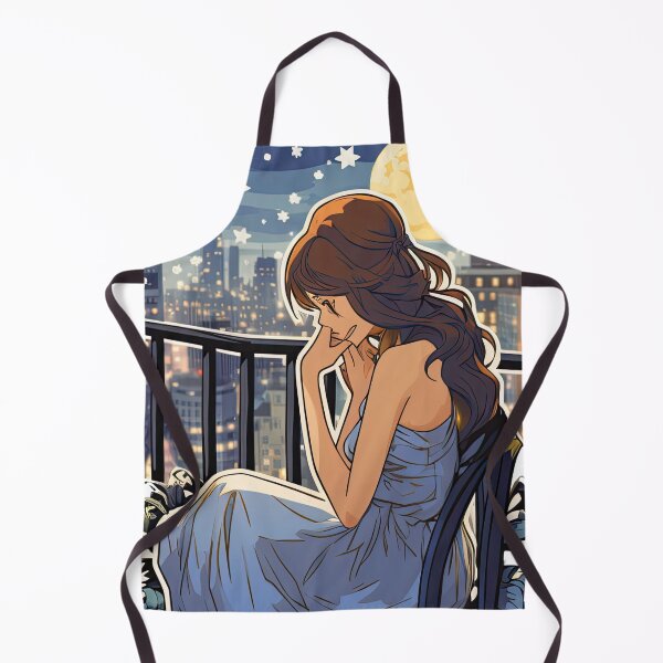 Item preview, Girl sitting in the moonlight designed and sold by abmkf.