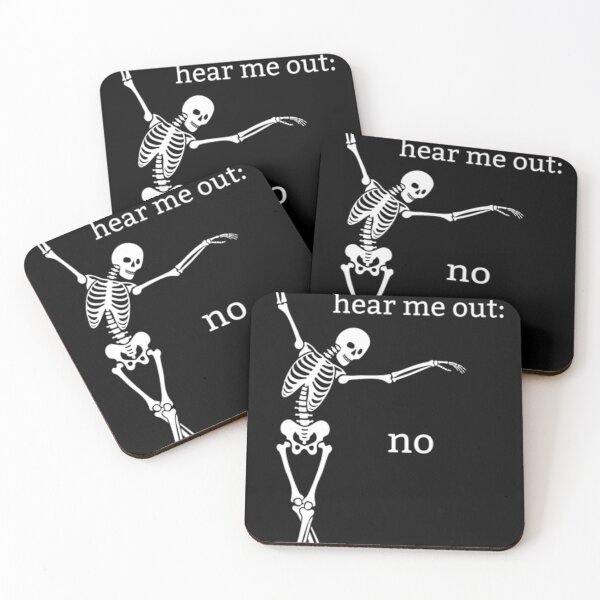 Item preview, Sassy Skeleton Hear Me Out No designed and sold by ManuelMorgan2.