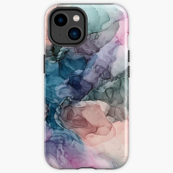 Heavenly Pastels 2: Original Abstract Ink Painting iPhone Tough Case