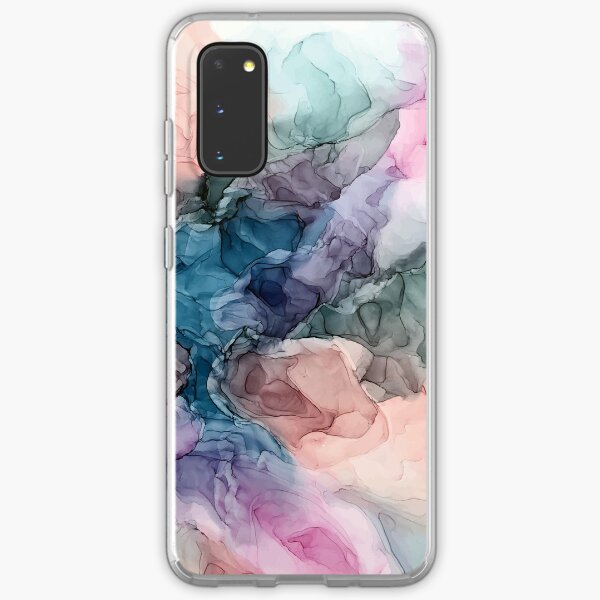 Heavenly Pastels 2: Original Abstract Ink Painting Samsung Galaxy Soft Case