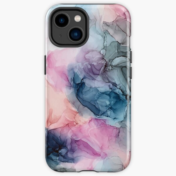 Ethereal Mist Ombre Navy Blue Watercolor Monogram Case-Mate iPhone