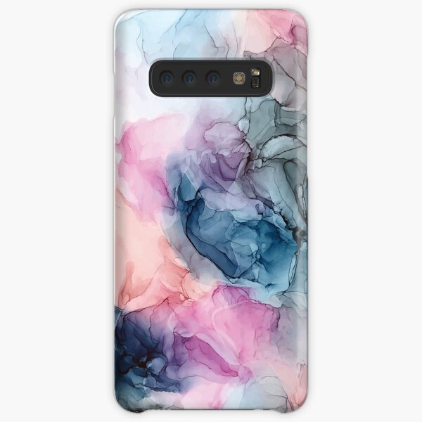 Heavenly Pastels 1: Original Abstract Ink Painting Samsung Galaxy Snap Case