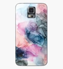 Himmlische Pastelle 1: Original abstrakte Tuschmalerei Hülle & Skin für Samsung Galaxy