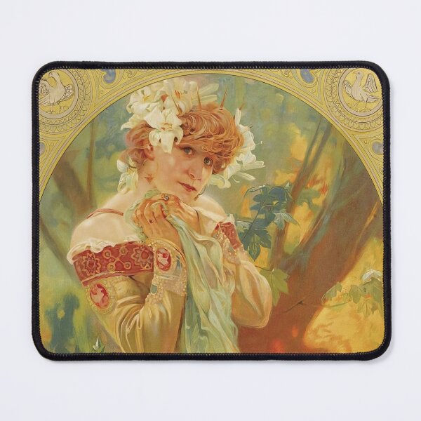 Item preview, Vintage poster advertisement "Sarah Bernhardt"  designed and sold by Lacasadellora.