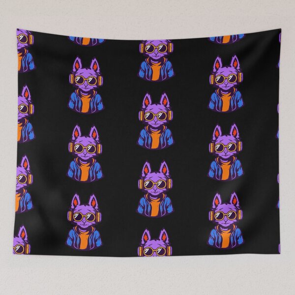 Item preview, Cat Cyberpunk Gamer designed and sold by spyduckz.
