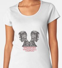 Stranger Things - B&W Women's Premium T-Shirt