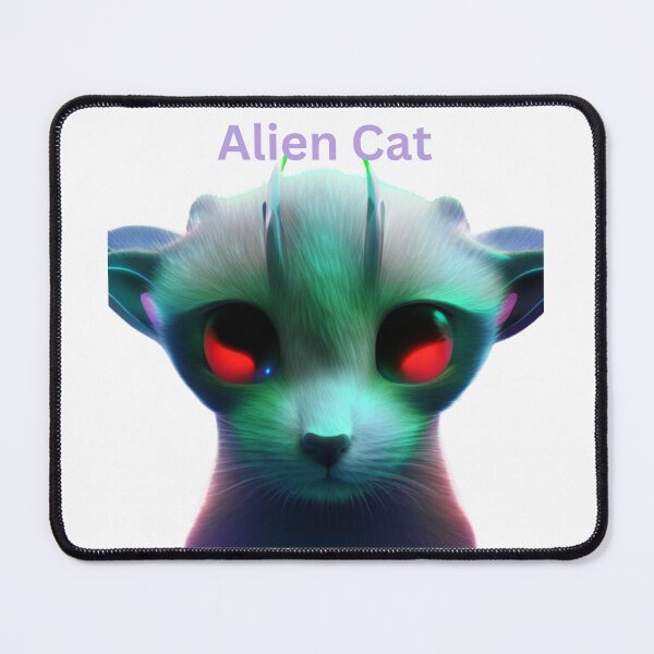 Item preview, Cosmic Feline Enigma 1: Alien Cat Merch designed and sold by Dream Wear.