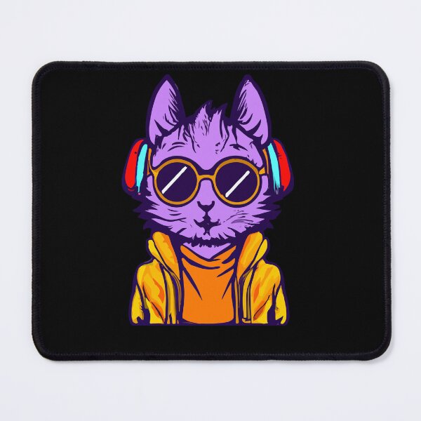 Item preview, Cat Cyberpunk Gamer designed and sold by spyduckz.
