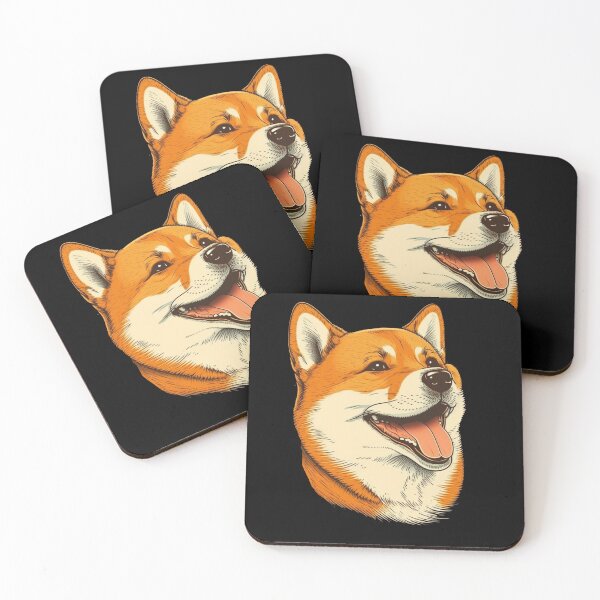 Item preview, Smiling Shiba inu Dog in Outdoors, Dog Lover  designed and sold by Logiamerch.