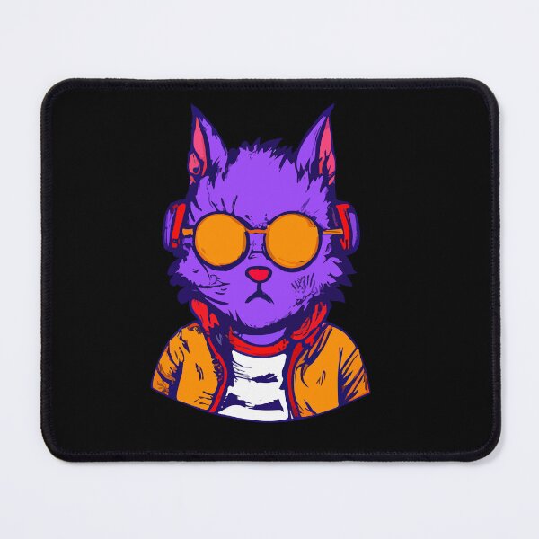 Item preview, Cat Cyberpunk Gamer designed and sold by spyduckz.