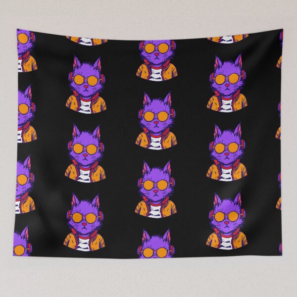 Item preview, Cat Cyberpunk Gamer designed and sold by spyduckz.