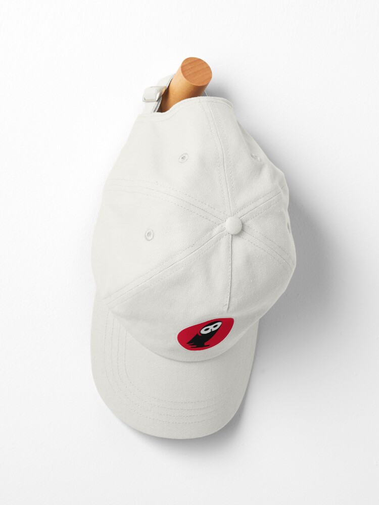 Thumbnail 2 of 7, Cap, Red Owl of Minerva in White Circle designed and sold by twpolger.