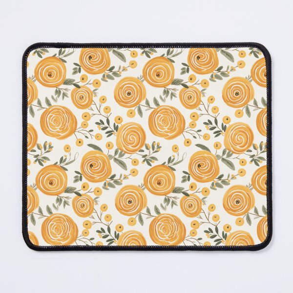 Item preview, Bunches of Buns | Honey Bun Floral Pattern designed and sold by Molly Carlson.
